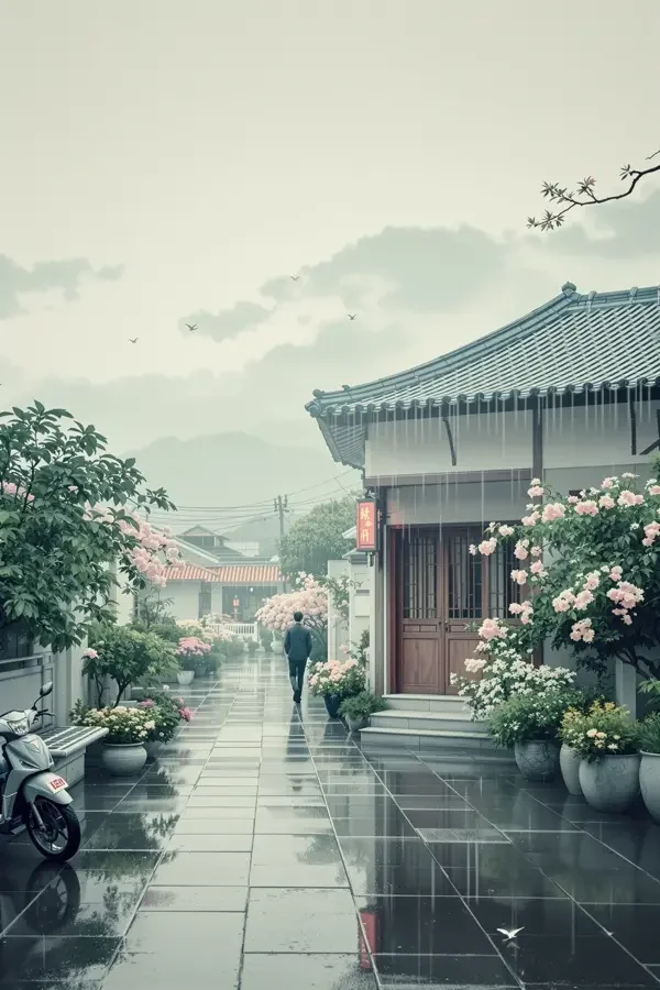 雨落在青瓦上（纪录片·2024）海报 - 熊猫影院