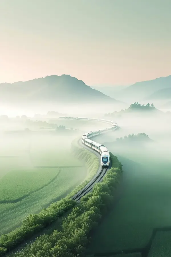 慢火车穿过江南（纪录片·2025）海报 - 熊猫影院